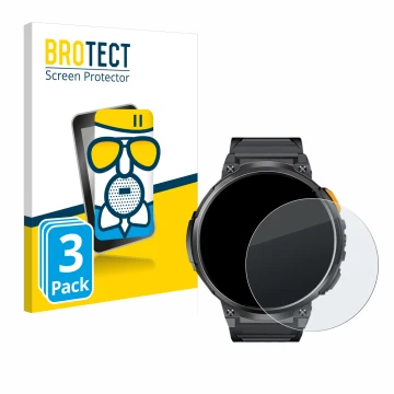 Parte frontal de un envase de producto con el logotipo de la marca BROTECT. Al lado se muestra el dispositivo Dremac FV6-A 1.8
