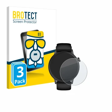 Parte frontal de un envase de producto con el logotipo de la marca BROTECT. Al lado se muestra el dispositivo YYKY ET470 1.4