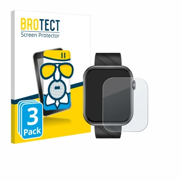 Parte frontal de un envase de producto con el logotipo de la marca BROTECT. Al lado se muestra el dispositivo Bekomiya Smartwa