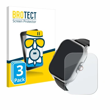 Parte frontal de un envase de producto con el logotipo de la marca BROTECT. Al lado se muestra el dispositivo YYKY E02 2.01