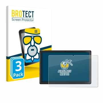Parte frontal de un envase de producto con el logotipo de la marca BROTECT. Al lado se muestra el dispositivo SGIN T10 Pro 10.