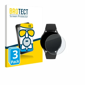 Parte frontal de un envase de producto con el logotipo de la marca BROTECT. Al lado se muestra el dispositivo Levowatch EDGY c