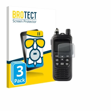 Parte frontal de un envase de producto con el logotipo de la marca BROTECT. Al lado se muestra el dispositivo Jopix CB-514 Plu