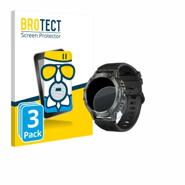 Parte frontal de un envase de producto con el logotipo de la marca BROTECT. Al lado se muestra el dispositivo TIMU S81 1.39