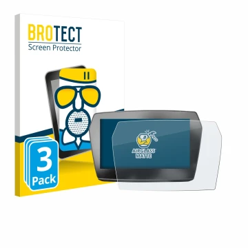 Parte frontal de un envase de producto con el logotipo de la marca BROTECT. Al lado se muestra el dispositivo Voge 625 2025 co