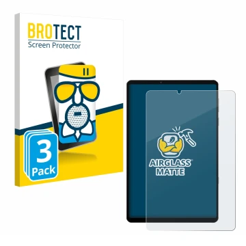 Parte frontal de un envase de producto con el logotipo de la marca BROTECT. Al lado se muestra el dispositivo Lenovo Legion Y7