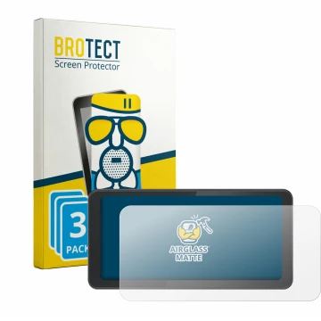 Parte frontal de un envase de producto con el logotipo de la marca BROTECT. Al lado se muestra el dispositivo Spedal CL871 6.2