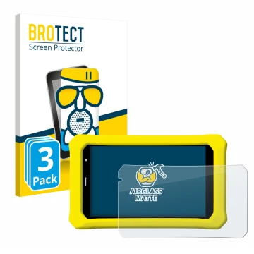 Parte frontal de un envase de producto con el logotipo de la marca BROTECT. Al lado se muestra el dispositivo Clementoni Clemp