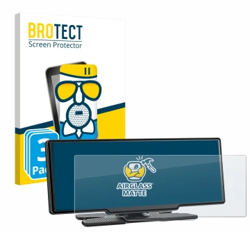 Parte frontal de un envase de producto con el logotipo de la marca BROTECT. Al lado se muestra el dispositivo Avylet RC11 8.1