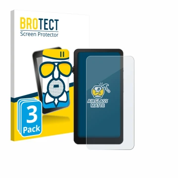 Parte frontal de un envase de producto con el logotipo de la marca BROTECT. Al lado se muestra el dispositivo DuRoBo Krono con