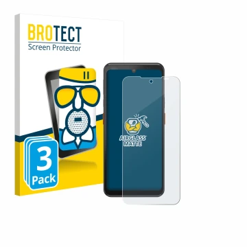 Parte frontal de un envase de producto con el logotipo de la marca BROTECT. Al lado se muestra el dispositivo Summi L3 con su 