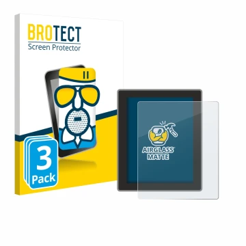 Parte frontal de un envase de producto con el logotipo de la marca BROTECT. Al lado se muestra el dispositivo Peterson Strobos