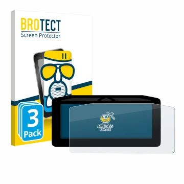 Parte frontal de un envase de producto con el logotipo de la marca BROTECT. Al lado se muestra el dispositivo Ducati XDiavel V