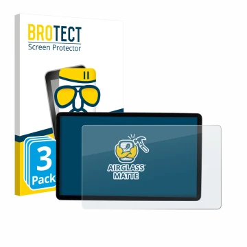 Parte frontal de un envase de producto con el logotipo de la marca BROTECT. Al lado se muestra el dispositivo MG S5 EV 12.8