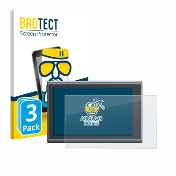 Parte frontal de un envase de producto con el logotipo de la marca BROTECT. Al lado se muestra el dispositivo SmallRig Wireles