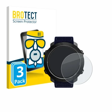 Parte frontal de un envase de producto con el logotipo de la marca BROTECT. Al lado se muestra el dispositivo North Edge Apach