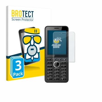 Parte frontal de un envase de producto con el logotipo de la marca BROTECT. Al lado se muestra el dispositivo Energizer E288S 