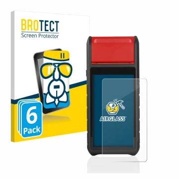 Parte frontal de un envase de producto con el logotipo de la marca BROTECT. Al lado se muestra el dispositivo Autel MaxiBAS BT