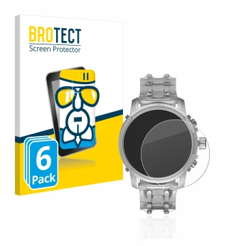 Parte frontal de un envase de producto con el logotipo de la marca BROTECT. Al lado se muestra el dispositivo Diesel Griffed (