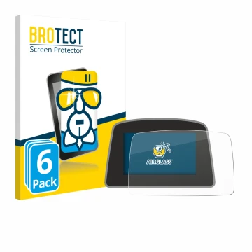 Parte frontal de un envase de producto con el logotipo de la marca BROTECT. Al lado se muestra el dispositivo PowaKaddy C2i co