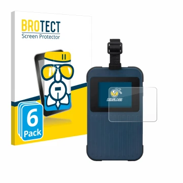Parte frontal de un envase de producto con el logotipo de la marca BROTECT. Al lado se muestra el dispositivo Acer Enduro Conn