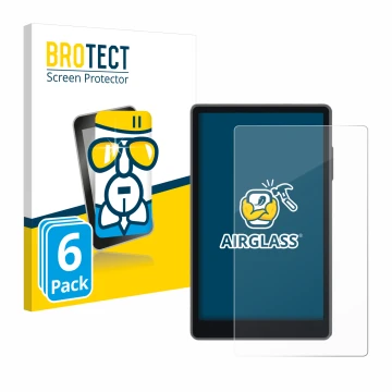 Parte frontal de un envase de producto con el logotipo de la marca BROTECT. Al lado se muestra el dispositivo Keystone 3 Pro c