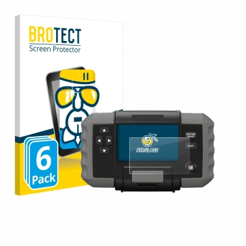 Parte frontal de un envase de producto con el logotipo de la marca BROTECT. Al lado se muestra el dispositivo Topdon BT 600 co