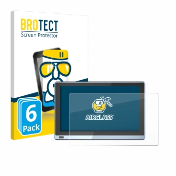 Parte frontal de un envase de producto con el logotipo de la marca BROTECT. Al lado se muestra el dispositivo Higole Gole 1 Pr