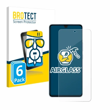 Parte frontal de un envase de producto con el logotipo de la marca BROTECT. Al lado se muestra el dispositivo Vivo iQOO Neo 9 