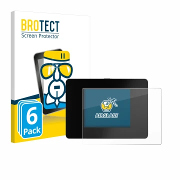 Parte frontal de un envase de producto con el logotipo de la marca BROTECT. Al lado se muestra el dispositivo REINER SCT Authe
