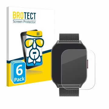Parte frontal de un envase de producto con el logotipo de la marca BROTECT. Al lado se muestra el dispositivo Zoskvee P95 2