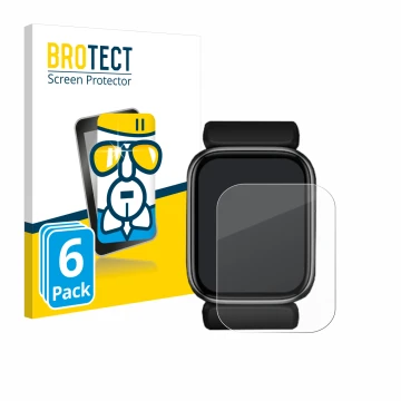 Parte frontal de un envase de producto con el logotipo de la marca BROTECT. Al lado se muestra el dispositivo YHE BP Doctor Fi