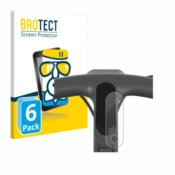 Parte frontal de un envase de producto con el logotipo de la marca BROTECT. Al lado se muestra el dispositivo Egret Ey 1 con s