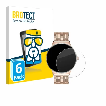 Parte frontal de un envase de producto con el logotipo de la marca BROTECT. Al lado se muestra el dispositivo LIGE FV12 1.43