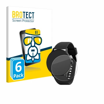 Parte frontal de un envase de producto con el logotipo de la marca BROTECT. Al lado se muestra el dispositivo Reflex Active Se