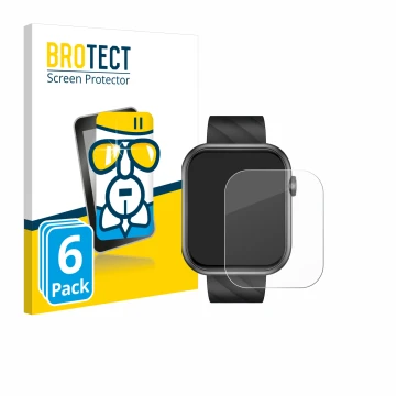 Parte frontal de un envase de producto con el logotipo de la marca BROTECT. Al lado se muestra el dispositivo Bekomiya Smartwa