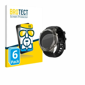 Parte frontal de un envase de producto con el logotipo de la marca BROTECT. Al lado se muestra el dispositivo Knauermann GPS 4