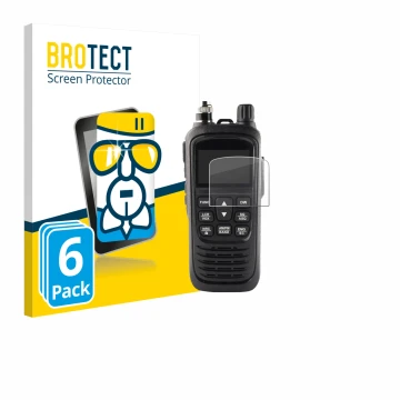 Parte frontal de un envase de producto con el logotipo de la marca BROTECT. Al lado se muestra el dispositivo Jopix CB-514 Plu