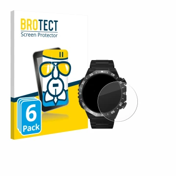 Parte frontal de un envase de producto con el logotipo de la marca BROTECT. Al lado se muestra el dispositivo HOIFA S11 1.39