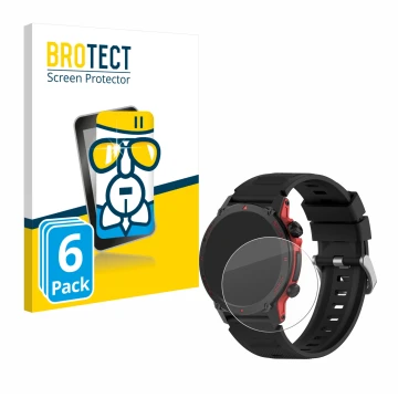 Parte frontal de un envase de producto con el logotipo de la marca BROTECT. Al lado se muestra el dispositivo Popglory S136 co