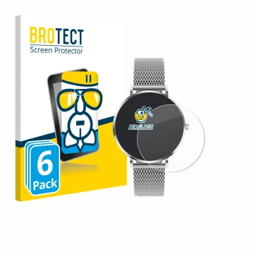 Parte frontal de un envase de producto con el logotipo de la marca BROTECT. Al lado se muestra el dispositivo Pireware Amory 5