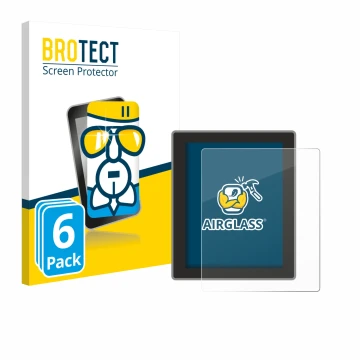 Parte frontal de un envase de producto con el logotipo de la marca BROTECT. Al lado se muestra el dispositivo Peterson Strobos