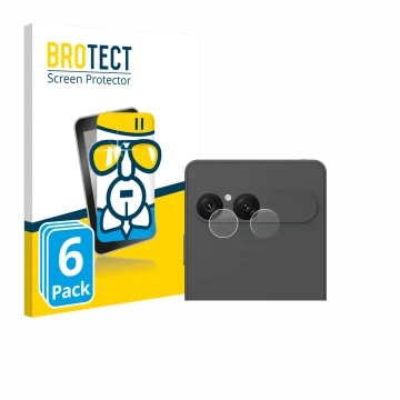 Parte frontal de un envase de producto con el logotipo de la marca BROTECT. Al lado se muestra el dispositivo Sony Xperia 10 V