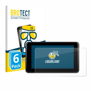 Parte frontal de un envase de producto con el logotipo de la marca BROTECT. Al lado se muestra el dispositivo Vechtel Motorrad