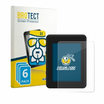 Parte frontal de un envase de producto con el logotipo de la marca BROTECT. Al lado se muestra el dispositivo Neodrives simply