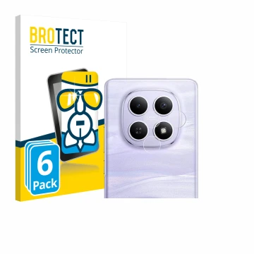 Parte frontal de un envase de producto con el logotipo de la marca BROTECT. Al lado se muestra el dispositivo Xiaomi Redmi Not