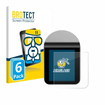 Parte frontal de un envase de producto con el logotipo de la marca BROTECT. Al lado se muestra el dispositivo KitchenBoss G330