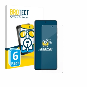 Parte frontal de un envase de producto con el logotipo de la marca BROTECT. Al lado se muestra el dispositivo Oppo Find X8s+ c