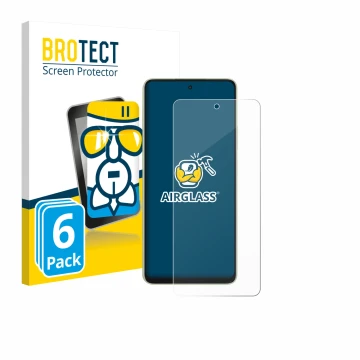 Parte frontal de un envase de producto con el logotipo de la marca BROTECT. Al lado se muestra el dispositivo Oppo A5 Energy c