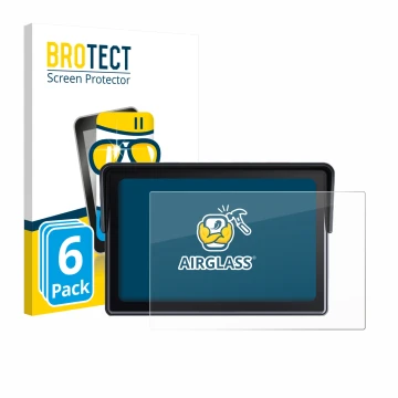 Parte frontal de un envase de producto con el logotipo de la marca BROTECT. Al lado se muestra el dispositivo Wonsidary W522 5